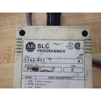 Allen Bradley 1745-PT1 SLC Programmable Controller 1745PT1 Series A - Used