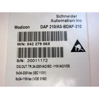 AEG DAP 210  AS-BDAP-210 Output Module DAP210 - Used
