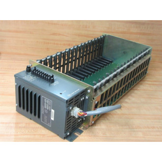 Allen Bradley 1771-A4B 16 Slot IO Chassis 1771A4B w 1771-P2 - Used
