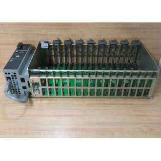 Allen Bradley 1771-A4B 16 Slot IO Chassis 1771A4B w 1771-P7 B - Used