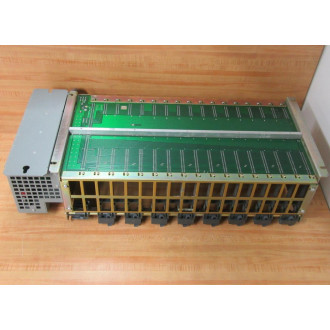 Allen Bradley 1771-A4B 16 Slot IO Chassis 1771A4B w 1771-P7 B - Used