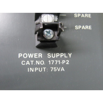 Allen Bradley 1771-A4B 16 Slot IO Chassis 1771A4B w 1771-P2 - Used