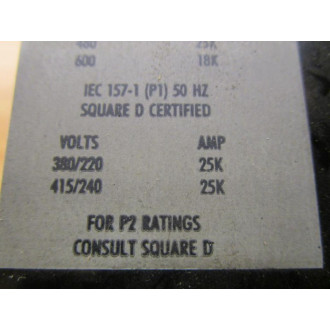 Square D FH36030 Circuit Breaker - Used