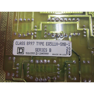Square D 8997 EQ5110-SMB-1 Logic Module Series B Rev D - Used