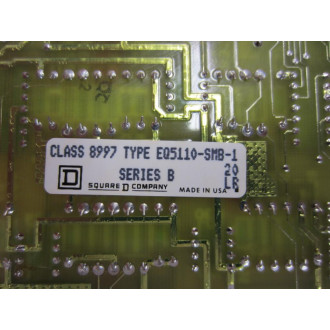 Square D 8997 EQ5110-SMB-1 Logic Module Series B - Used