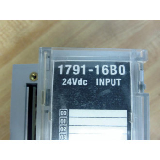 Allen Bradley 1791-16B0 IO Mod 1791-16BO Ser.B  WO Screw Terminals - Used