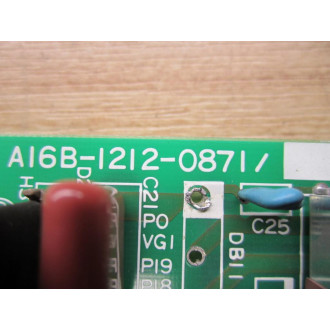 Fanuc A16B-1212-0871 Power Supply A16B12120871 - Board As Is - Parts Only