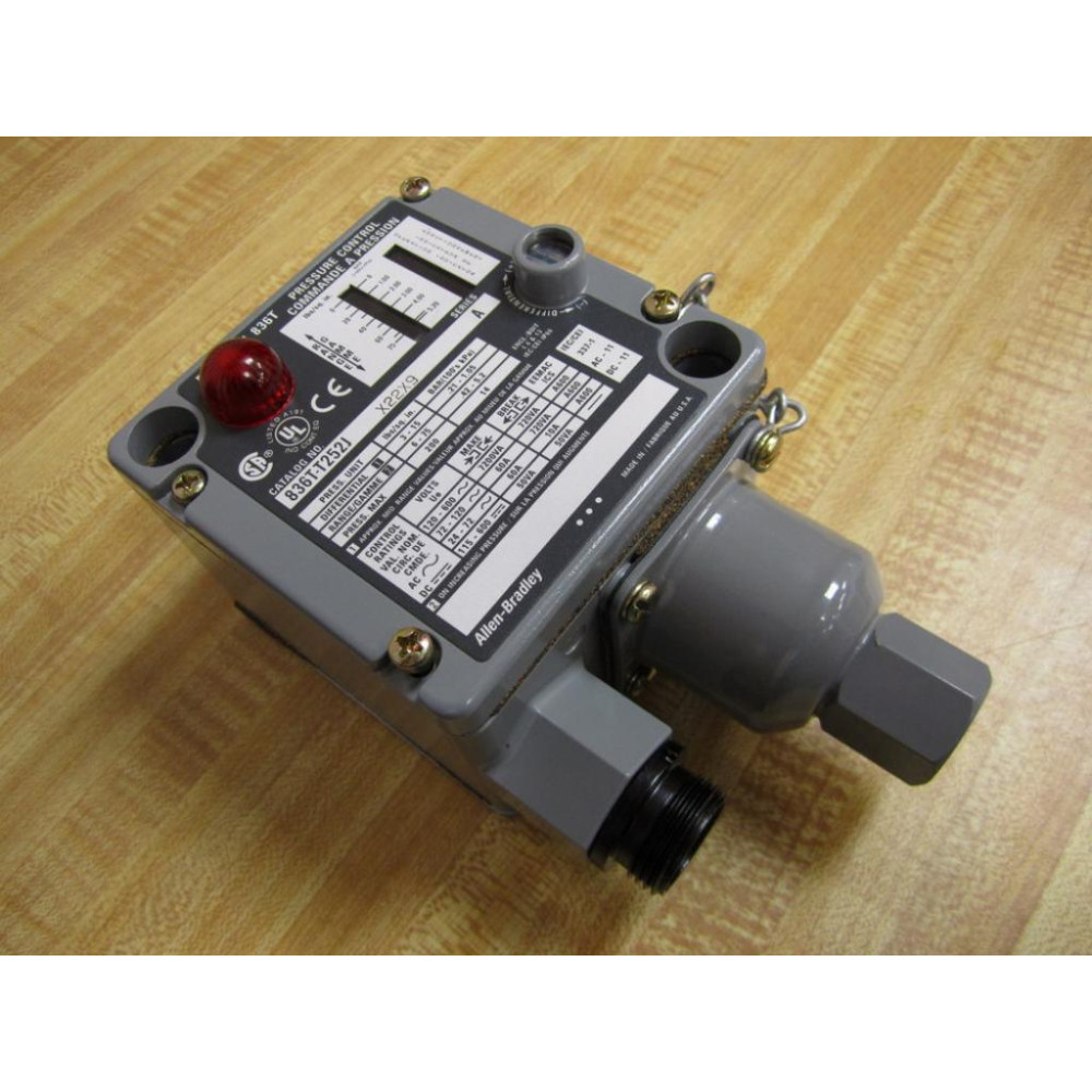 Allen Bradley 836T-T351JX23X9 Pressure Switch 836TT351JX23X9 - New No Box