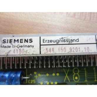 Siemens 6FX1-115-0AA02 Module WO Side Panel - Used