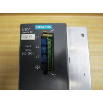 Siemens 6EP1-437-1SH01 Power Supply 6EP14371SH01 - Parts Only