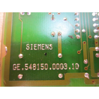 Siemens 6FX1-115-0AA02 Module WO Side Panel - Used