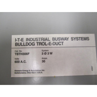 Siemens TBTH306F Box Tool Hanger Bent Hinge - Used