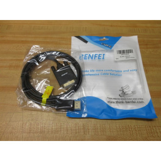 Benfei X0013Y4MUR Display Port To DVI-D Cable (Pack of 2)