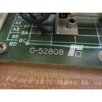 Reliance Electric Company 0-52808 PLC Board 052808 1736-F - Used