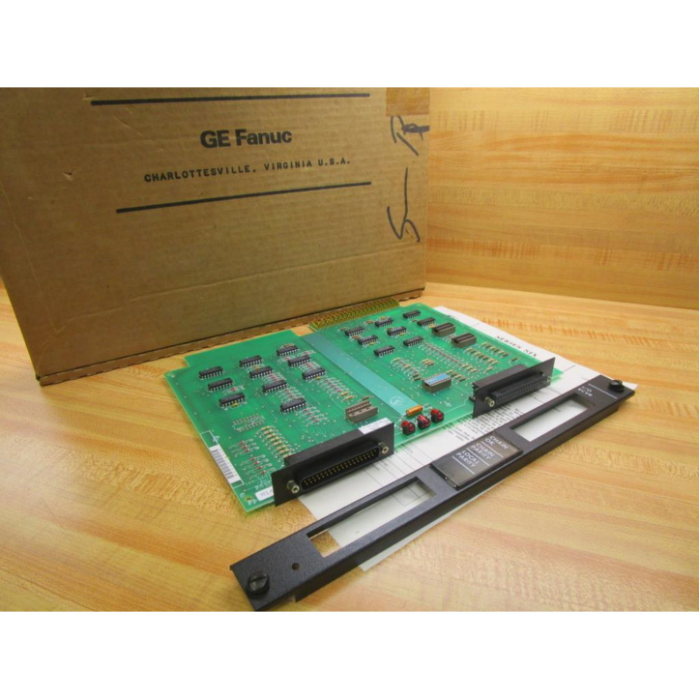 General Electric IC600BF800K IO RCVR Module WFace Plate