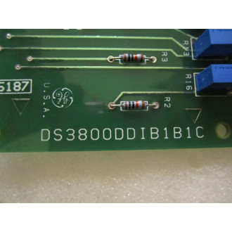 General Electric DS3800DDIB1B1C Interface