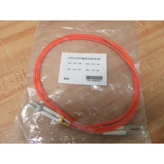 Generic LCPC-LCPC,MM 62.5125,DX,2M Fiber Optic Cable
