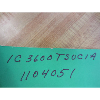 General Electric IC3600TSUC1A Amplifier 1104051 - Used