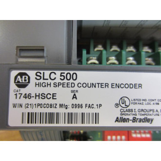 Allen Bradley 1746-HSCE High Speed CounterEncoder Mod 1746HSCE Series A - New No Box