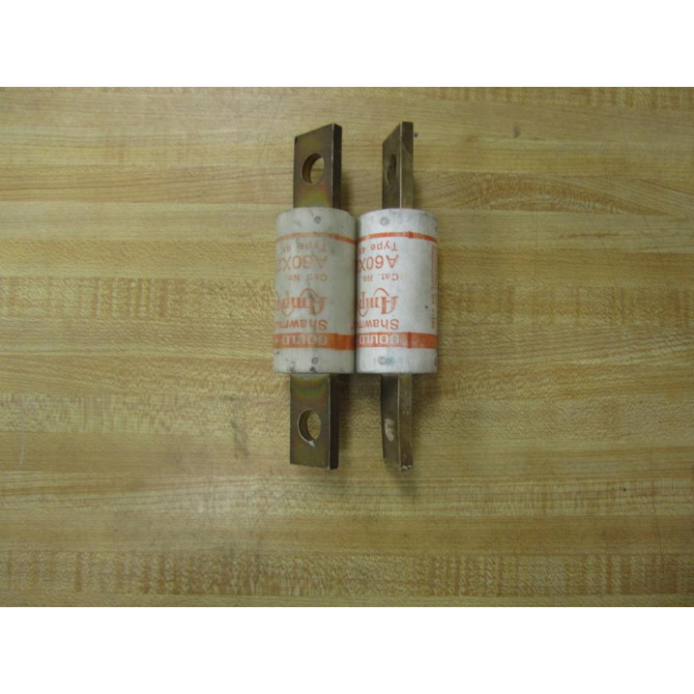 Gould Shawmut Ferraz Trionic A60X225 Fuse Amp-trap (Pack of 2) - New No Box