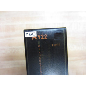 Mitsubishi AY22 Output Module 16 Point Without Cover - Used