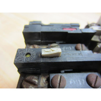 Westinghouse A200M1CAC Motor Starter Broken Reset Button - Used