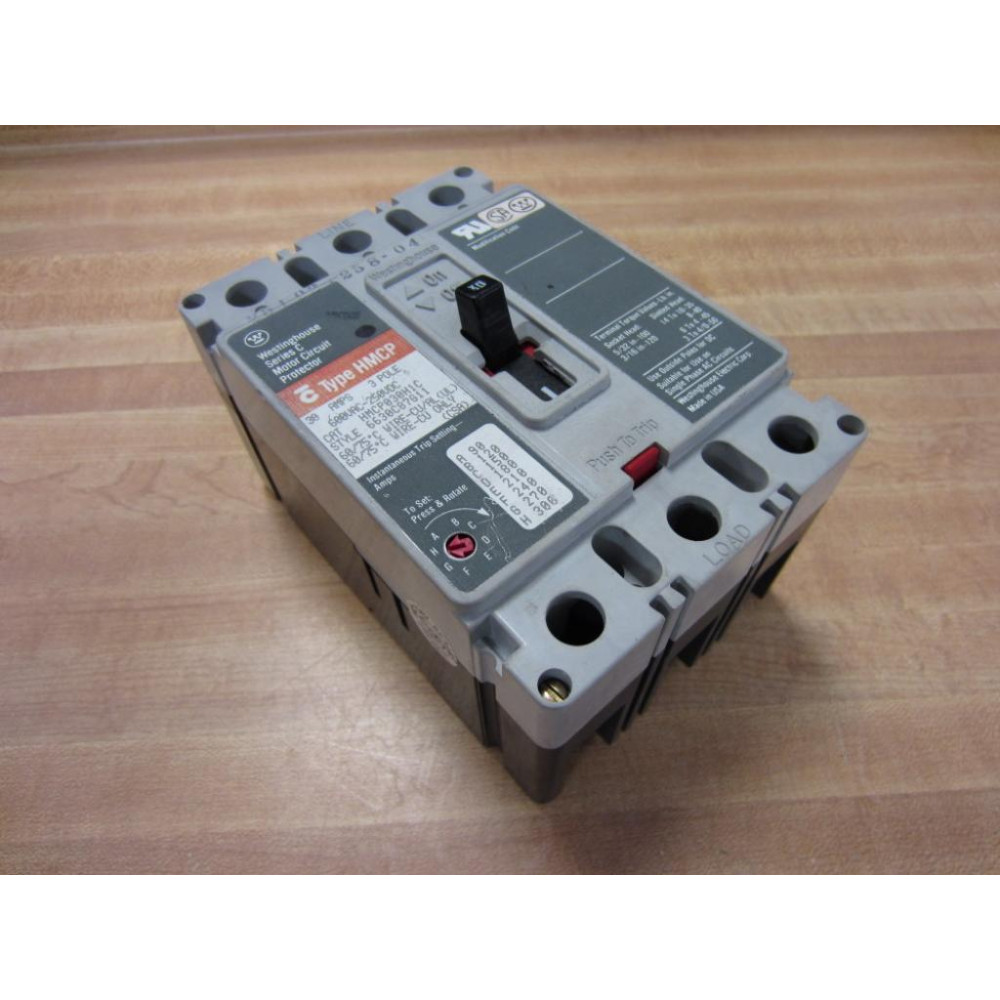 Westinghouse HMCP030H1C Cutler Hammer 30A Breaker 6630C87G11 - Used