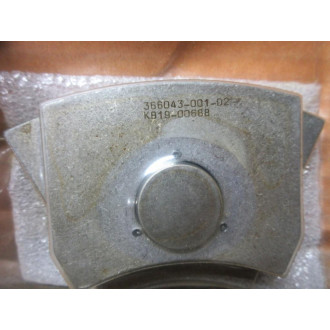 Kingsbury 366043-001-D2 Flowserve Thrust Shoe 366043001D2 (Pack of 6)