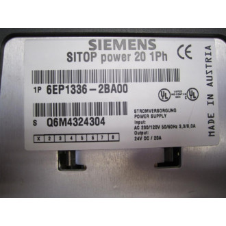 Siemens 6EP1-336-2BA00 Power Supply 6EP13362BA00 - New No Box