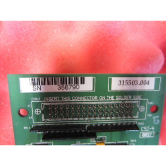 Unico 315503.004 Feedback Module PCB 315503004 315503 SN: 356790 - Used
