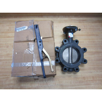 Nibco LD-3122-3 Butterfly Valve Lug Style 4 Inch Lever Lock 250 PSI LD31223