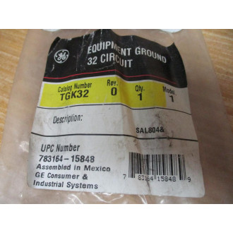 General Electric TGK32 Equipment Ground 32 Circuit
