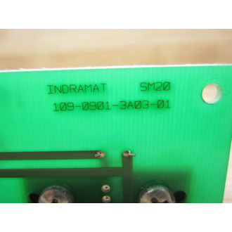 Indramat 109-0901-3B03-01 Circuit Board  SM20 WO Ribbon Cable - Used