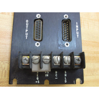 Texas Instruments 5TI-3201 Timer Counter Module 5T13201 Back Panel Only - Used