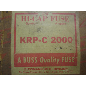 Bussmann KRP-C 2000 Time Delay Fuse