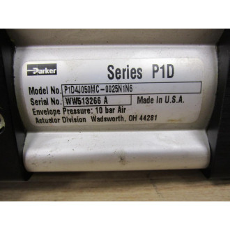 Parker P1D4J050MC-0025N1N6 Cylinder Series P1D - New No Box