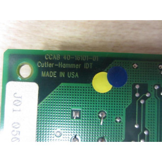 Cutler Hammer 42-16101-01 Eaton Circuit Board 401610101 - Used