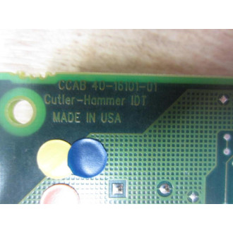 Cutler Hammer 42-16111 Eaton Circuit Board CCAB 40-16101-01 - Used