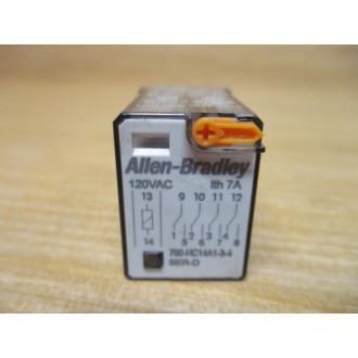 Allen Bradley 700-HC14A1-3-4-120V AC Relay 700HC14A1-3-4-120VAC (Pack of 4) - New No Box