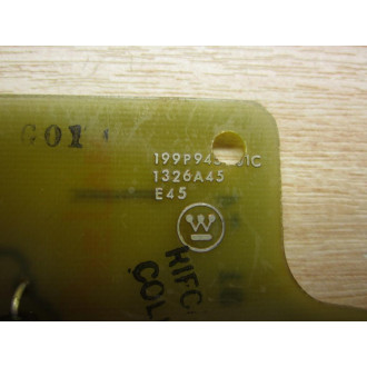 Westinghouse 1326A45G01 Voltage Sensor PC Card - Used