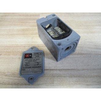 Cutler Hammer 10316H1600A Eaton Limit Switch Body Only - Used