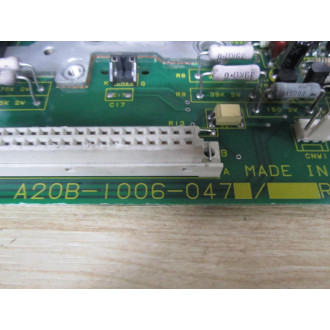 Fanuc A20B-1006-047 Board A20B1006047  Non-Refundable - Parts Only