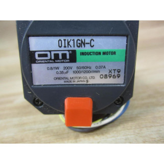 Oriental Motor 0IK1GN-C Induction Motor Kit 0IK1GNC