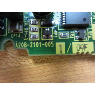 Fanuc A20B-2101-0051 Board A20B-2101-005109F - Used