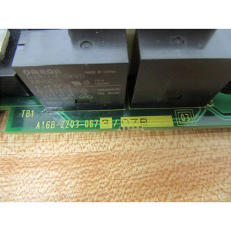 Fanuc A16B-2203-0673 Board A16B-2203-067307B - Used
