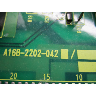 Fanuc A16B-2202-042 Board 3 Missing Connectors -Board As Is - Parts Only