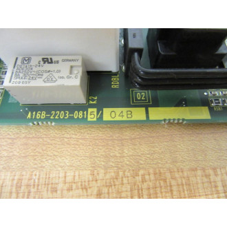Fanuc A16B-2203-0815 Board A16B-2203-081504B - Parts Only