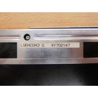 Sharp LQ64D343 LCD Display Screen Cracked - Parts Only
