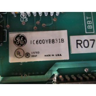 General Electric IC600YB831B Electronic Card - Used