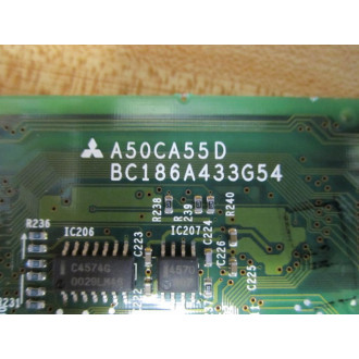 Mitsubishi A50CA55D PC Control Board BC186A433G54 - Used